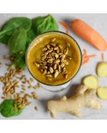 Carrot Spinach Ginger Smoothie