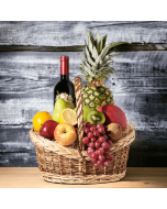 Fruitful Bounty Wine Gift Basket