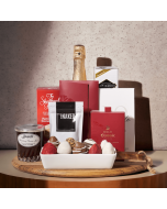 The Sparkling Wine & Chocolate Gift Basket